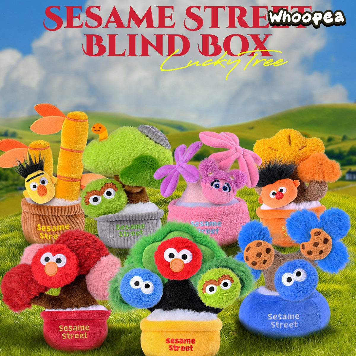 SESAME STREET Lucky Tree Series Plush Blind Box