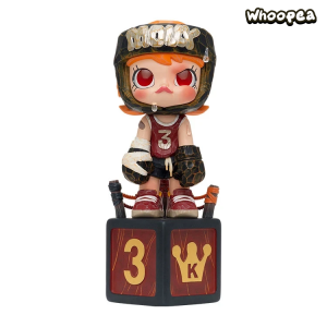 POP MART Molly 3th Anniversary Round 3 K.O. Series Figure Hanging Card