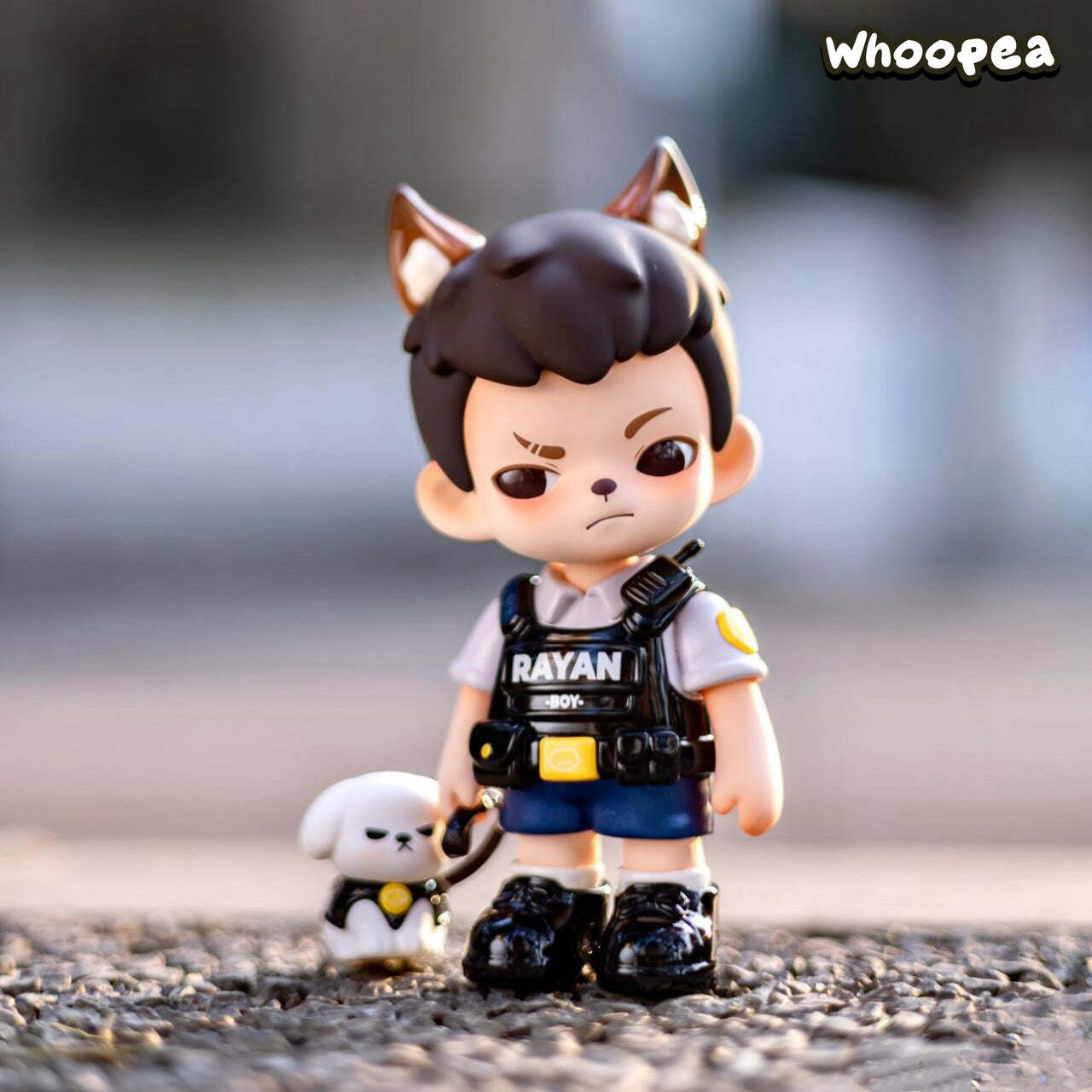 Rayan Wolf Warriors PVC Figure, Hanging Card - Image 8