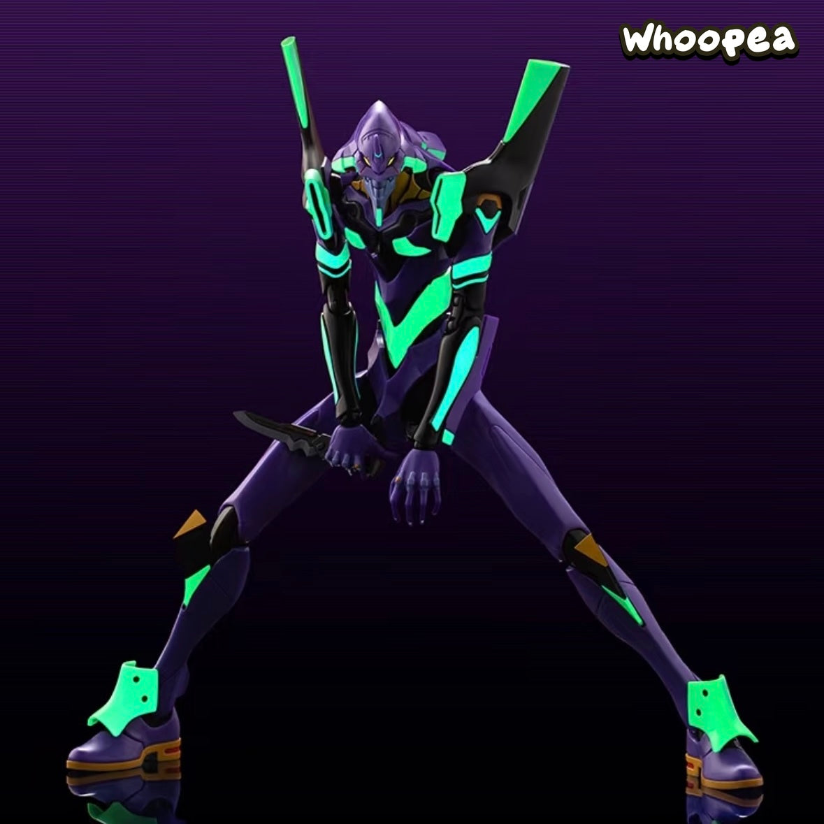 POP MART Neon Genesis Evangelion EVA-01 Alloy Action Figure - Image 5