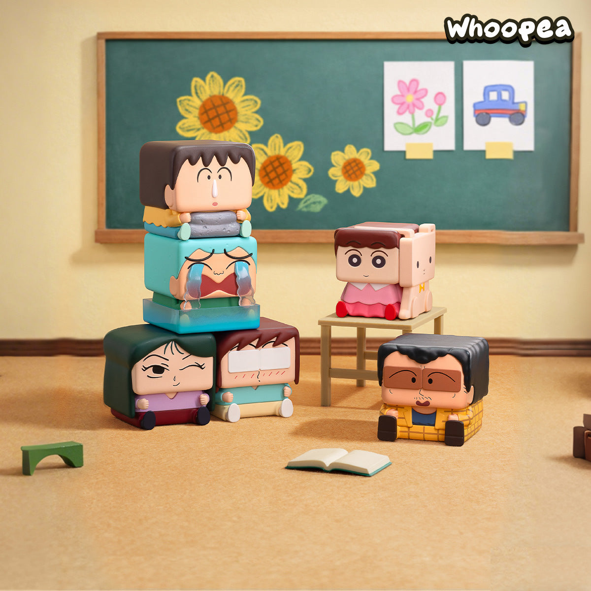 Crayon Shinchan POP CUBE-1 Series Figures Blind Box