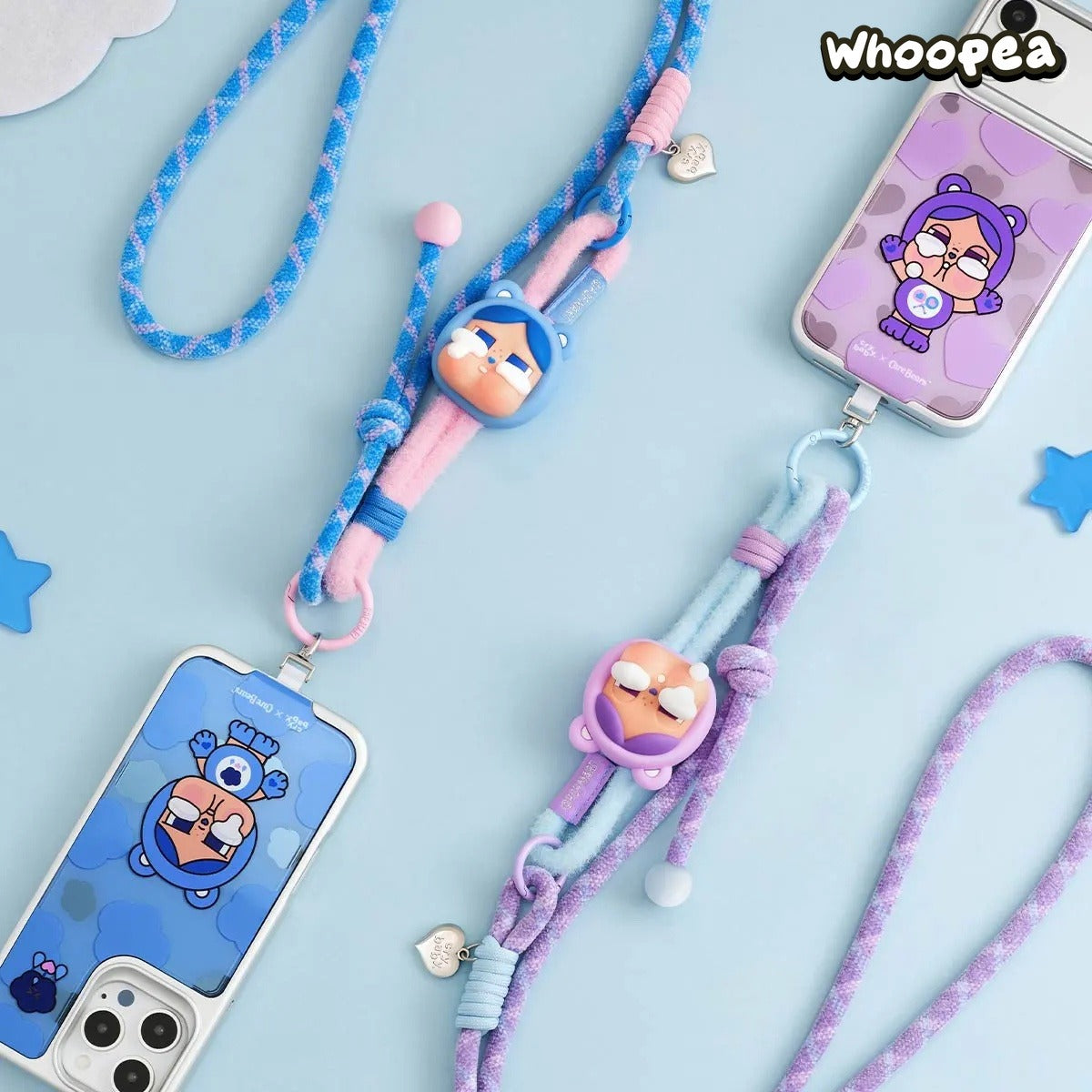 POP MART CRYBABY Care Bears Series Long Lanyard Blind Box