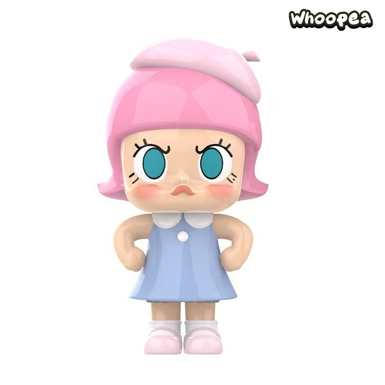 POP MART MOLLY 20th Anniversary Angry Molly Single Record Set "Re" Series Figure Hanging Card - Image 4