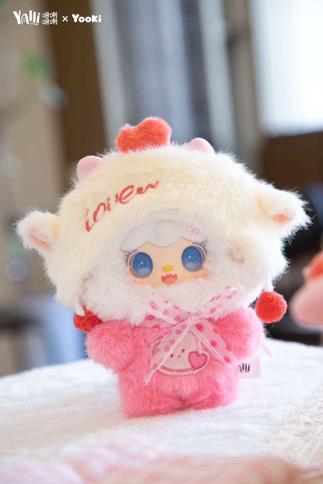 Yooki Heart Signal Series 400% Plush Hanging Card Valentine's Day Limited Edition - Image 8