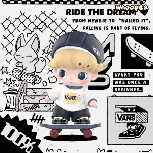 POP MART DIMOO WORLD VANS Ride The Dream Figure