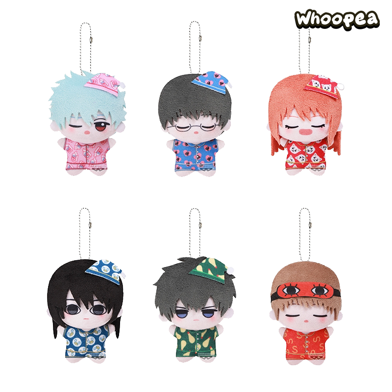 Gintama Chibi Nui Pajama Party Series Plush Pendant Blind Box