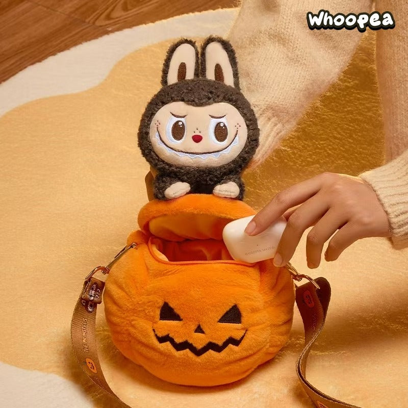 LABUBU Halloween Magic of Pumpkin Series Plush Mini Bag, POP LAND Limited - Image 2
