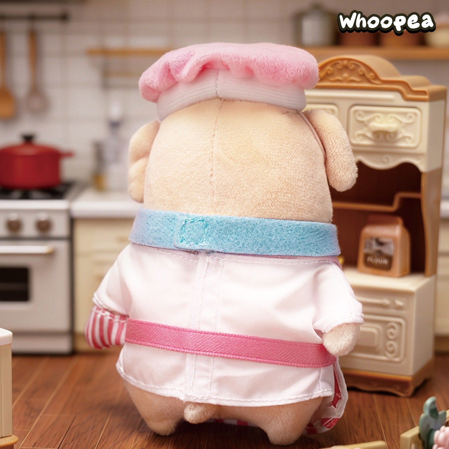 Nudaeng Baking Chef Dog Series Plush Pendant - Image 4