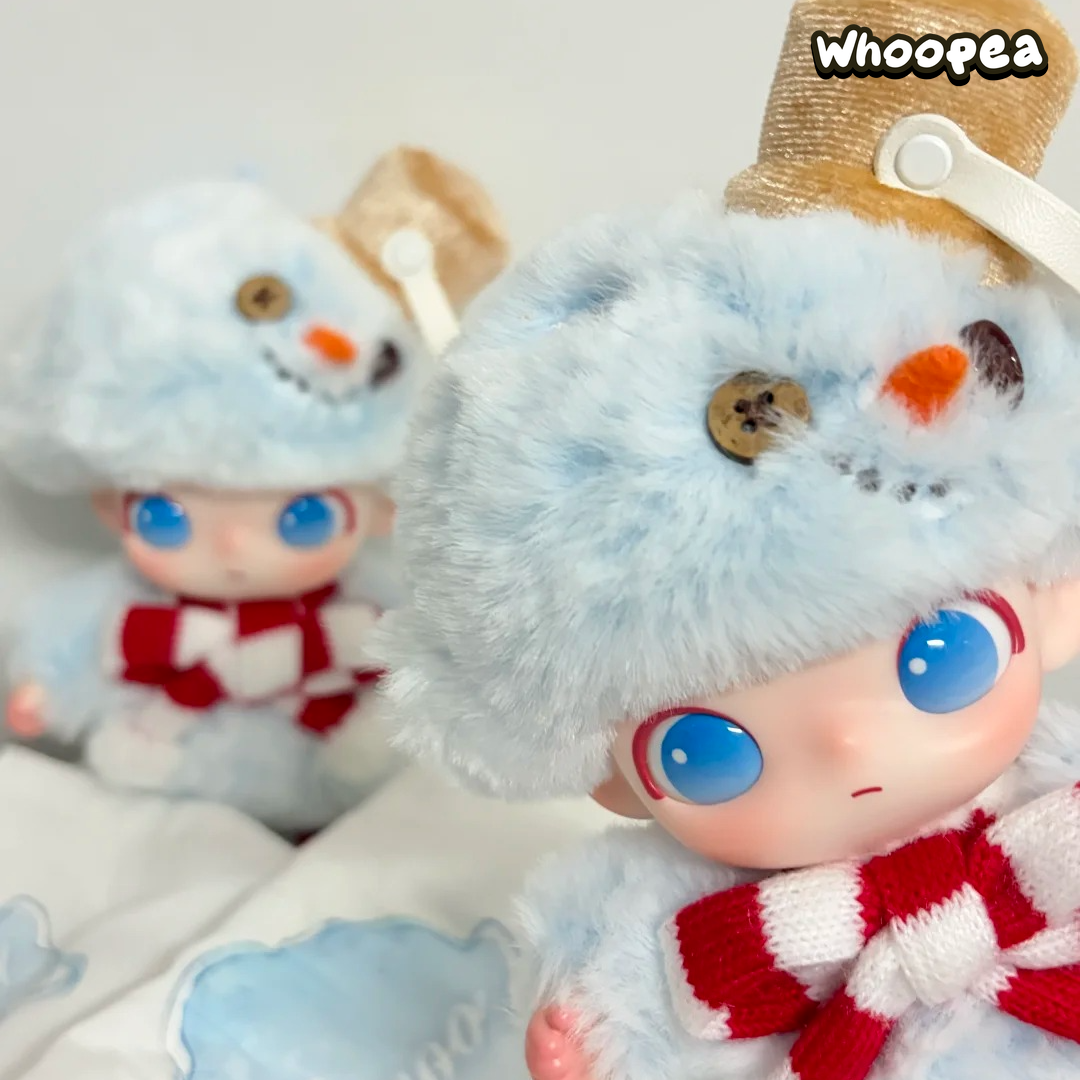 POP MART DIMOO Snowman Series Vinyl Plush Hanging Card - Image 4