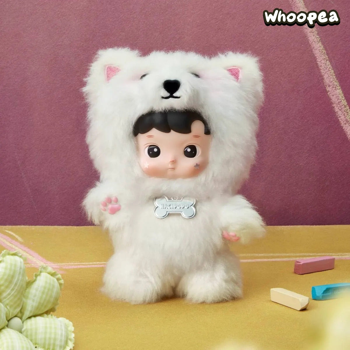 POP MART HACIPUPU Take Me Home Series - Vinly Plush Pendant Blind Box