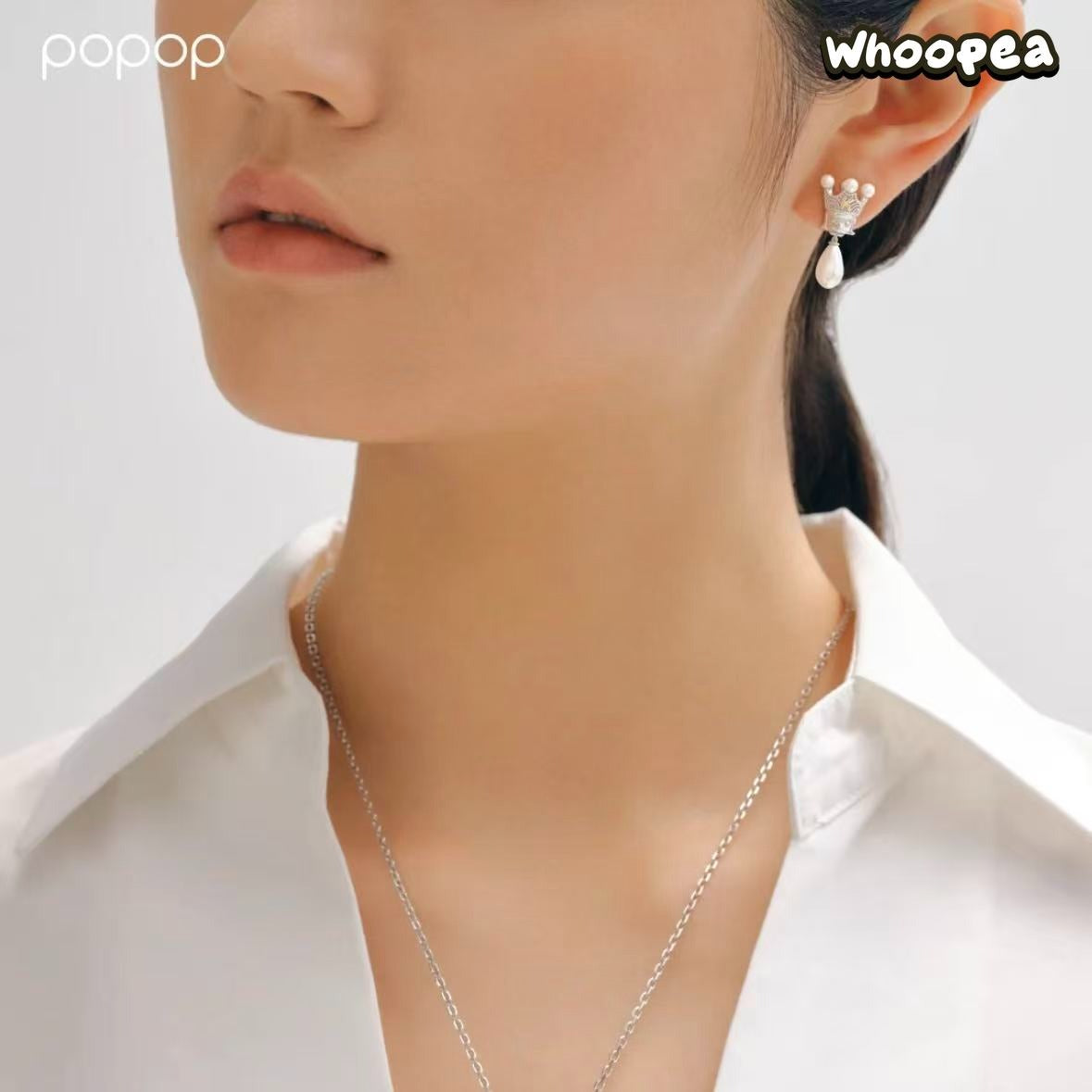 POPOP Jewelry Royal Molly Series Lace Series Original Princess Ear Clip - Image 2