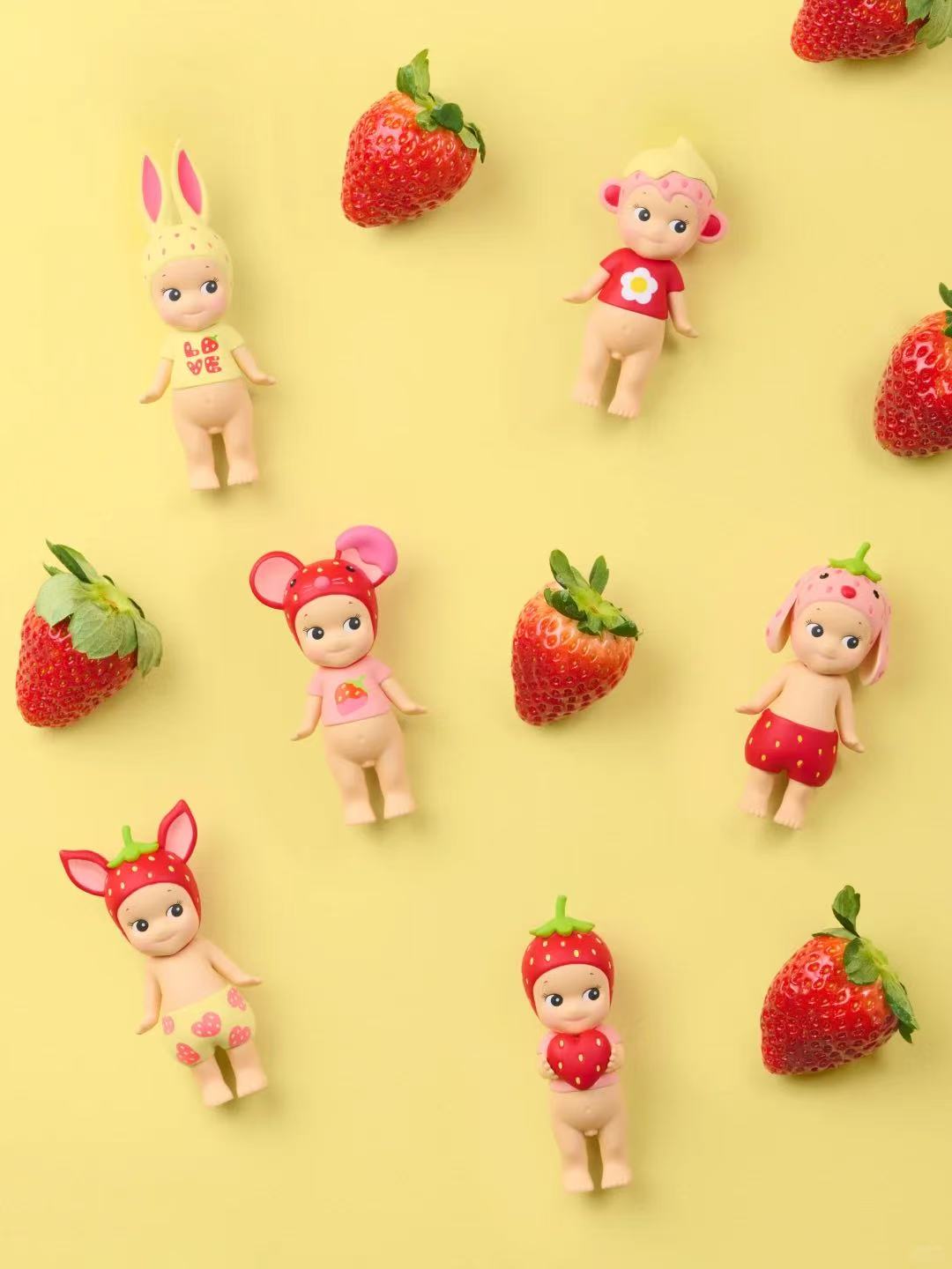 Sonny Angel Mini Figure Strawberry Love Series Blind Box - Image 4