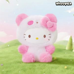 SANRI0 Characters Colorful Panda Series Plush Pendant Blind Box