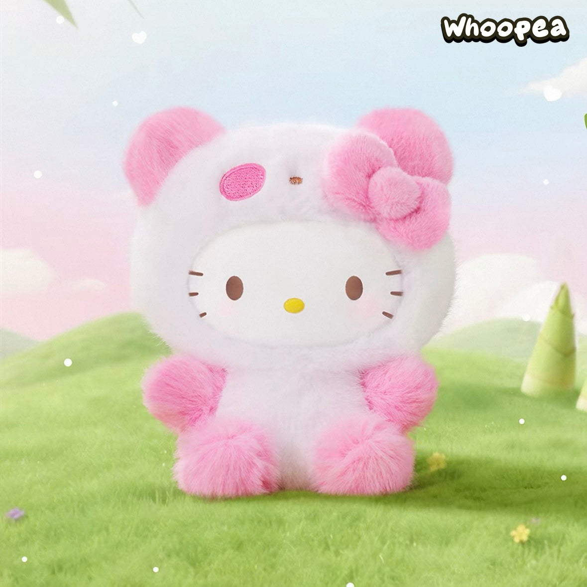 SANRI0 Characters Colorful Panda Series Plush Pendant Blind Box