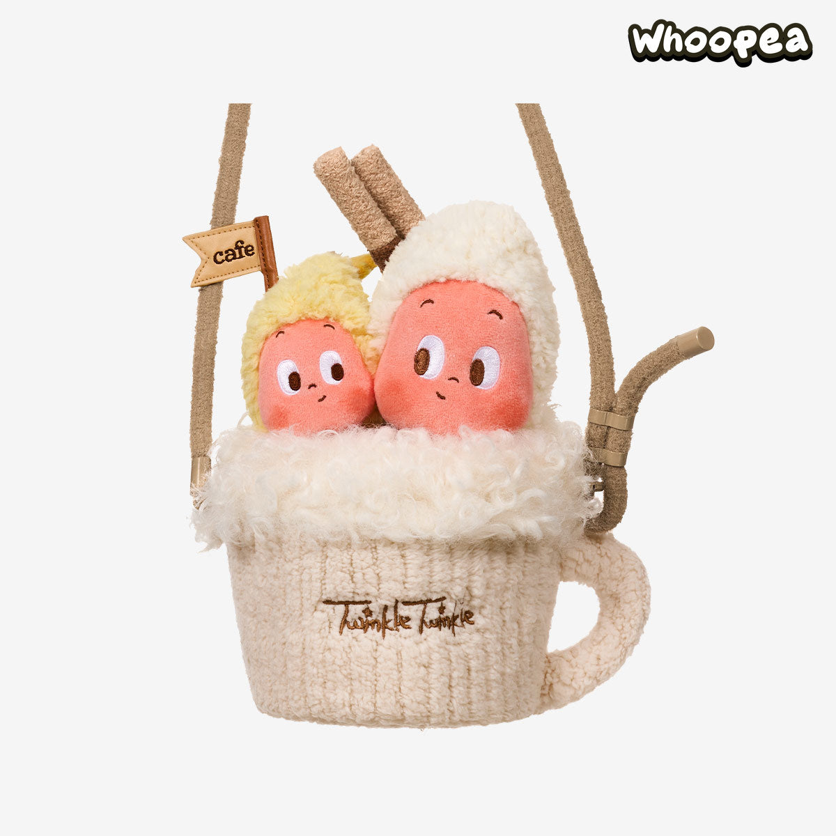 POP MART Twinkle Twinkle MOON GELATO Series-Affogato Crossbody Bag - Image 3
