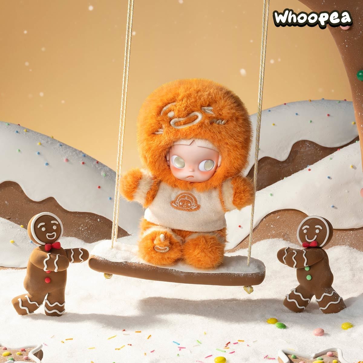 POP MART Zsiga Gingerbread Man 1/8 Action Figure - Image 5