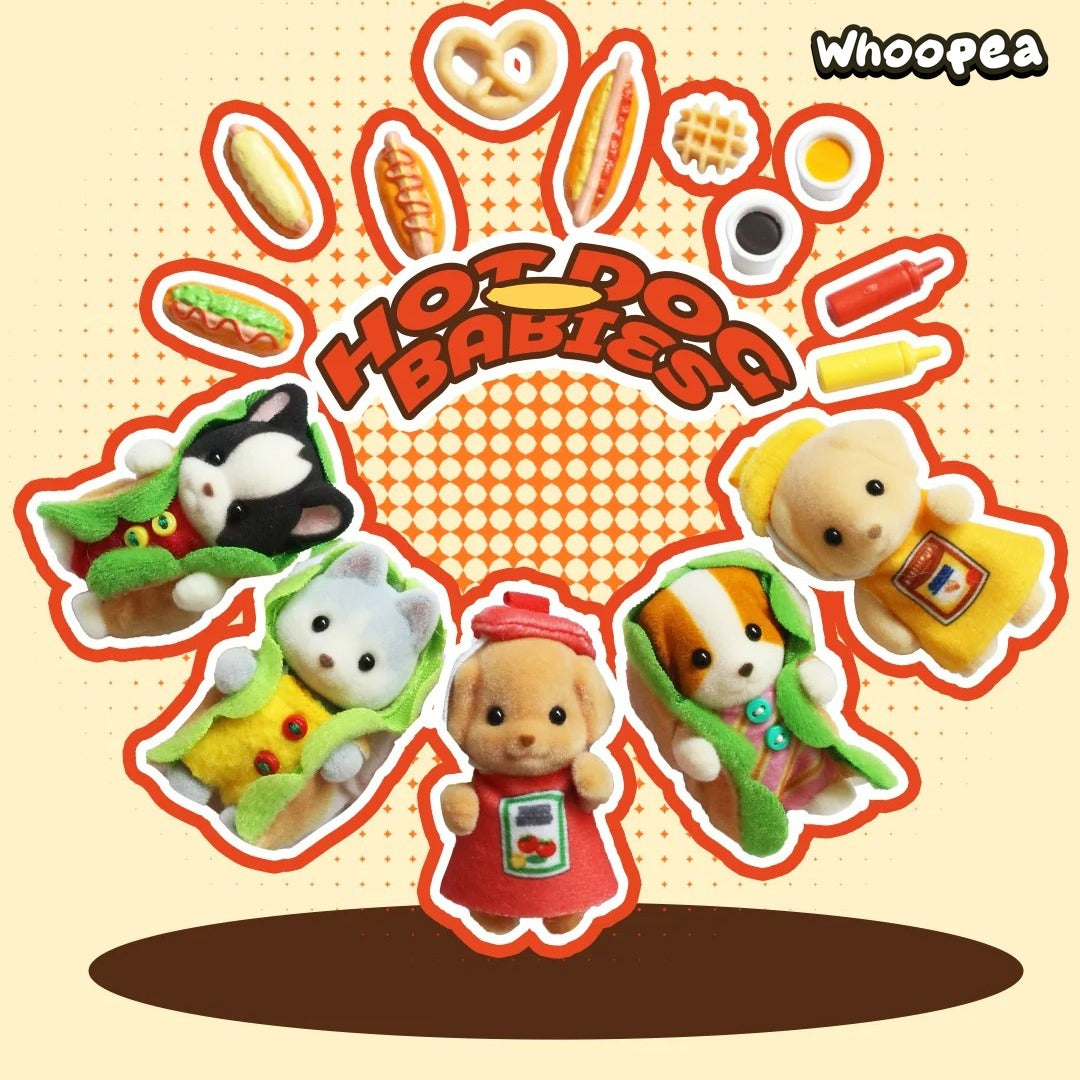 Sylvanian Families Hot Dog Babies Series Mini Figure - Image 5