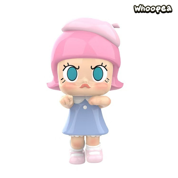 POP MART MOLLY 20th Anniversary Angry Molly Single Record Set "Re" Series Figure Hanging Card - Image 5