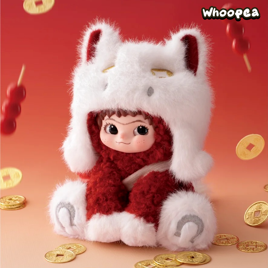 WAKUKU Snowy Lucky Hooves Series Plush New Year Limited Edition Hanging Card - Image 5