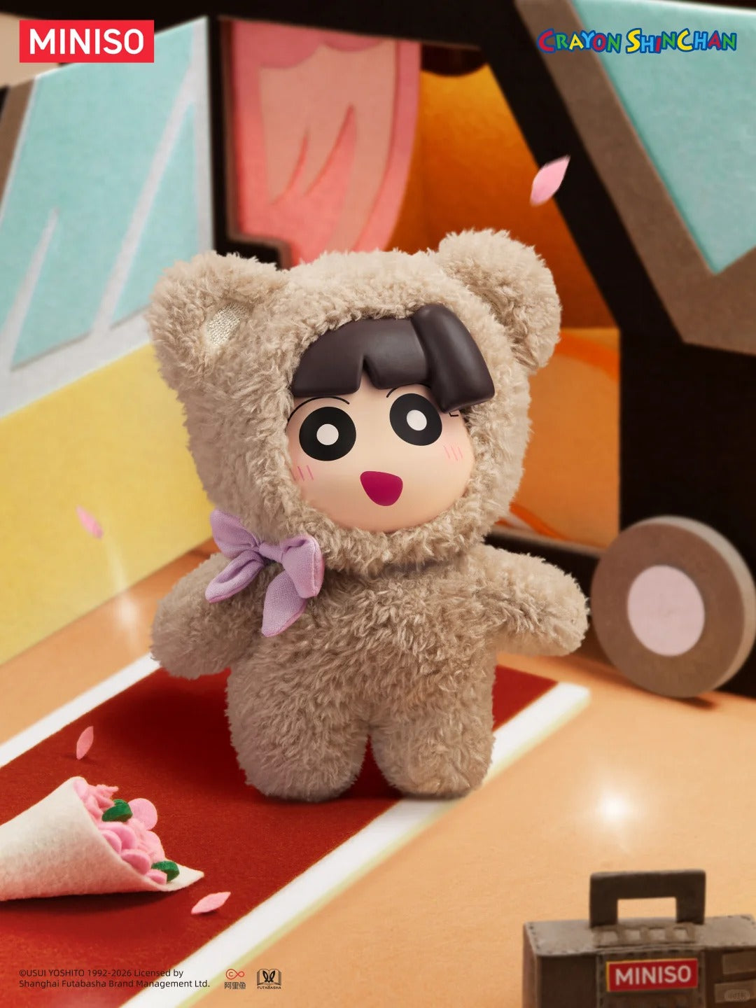 Caryon Shin-chan Surprise Little Bear Series Plush Blind Box - Image 6