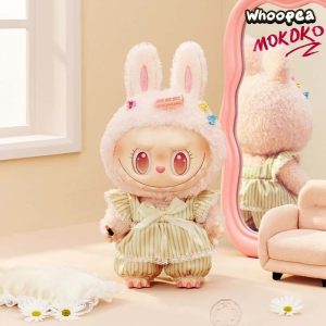 Mokoko Wake Up Mokoko Series Vinyl Face Plush Gift Set, 33cm in Height