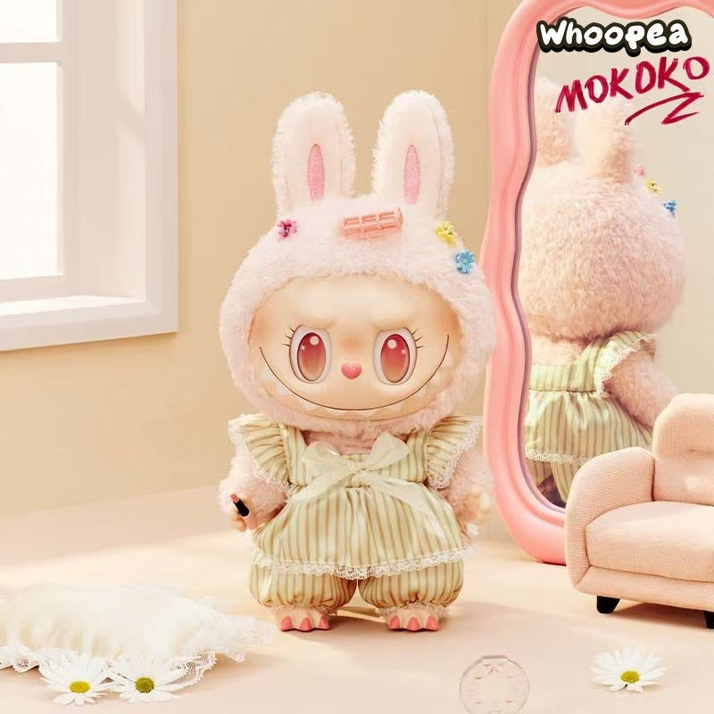 Mokoko Wake Up Mokoko Series Vinyl Face Plush Gift Set, 33cm in Height
