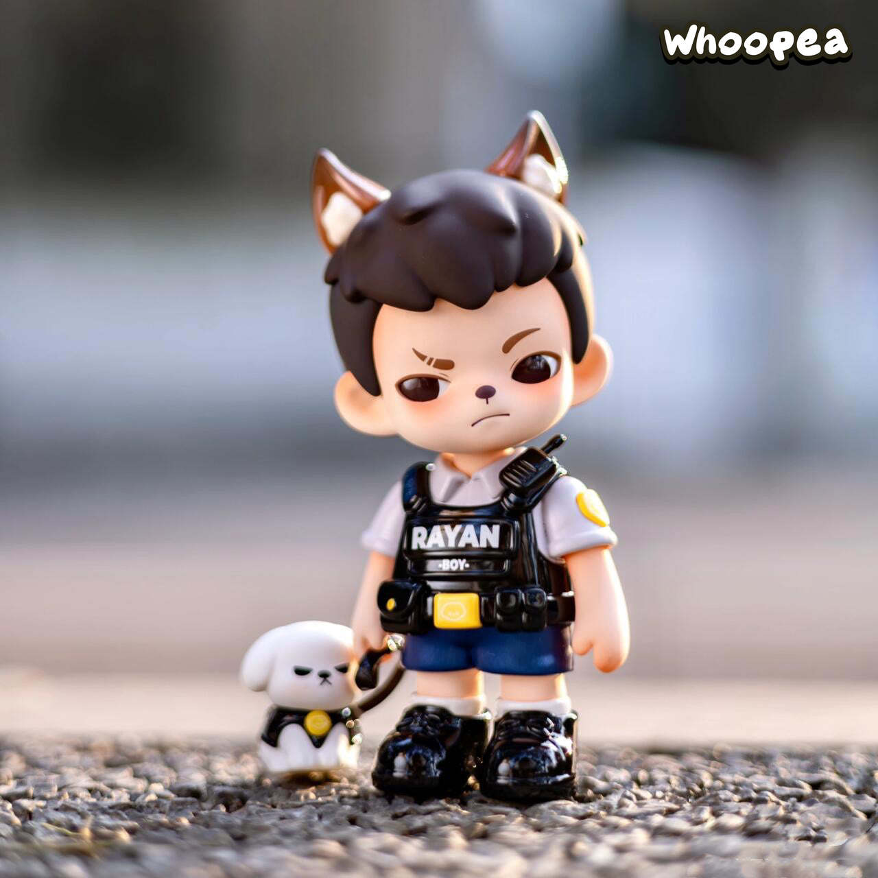 Rayan Wolf Warriors PVC Figure, Hanging Card - Image 2