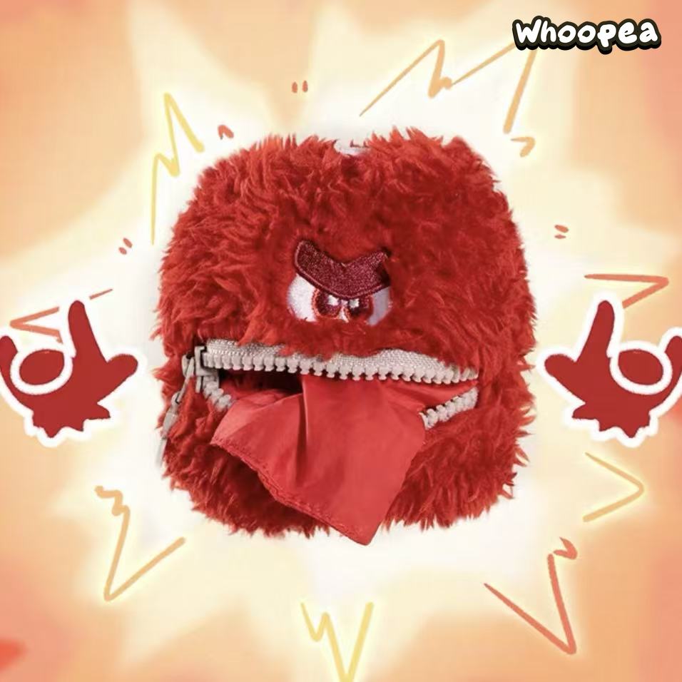 Fluffy Puff Ball Fluffy Weather Bureau Series Plush Bag Charm Blind Box