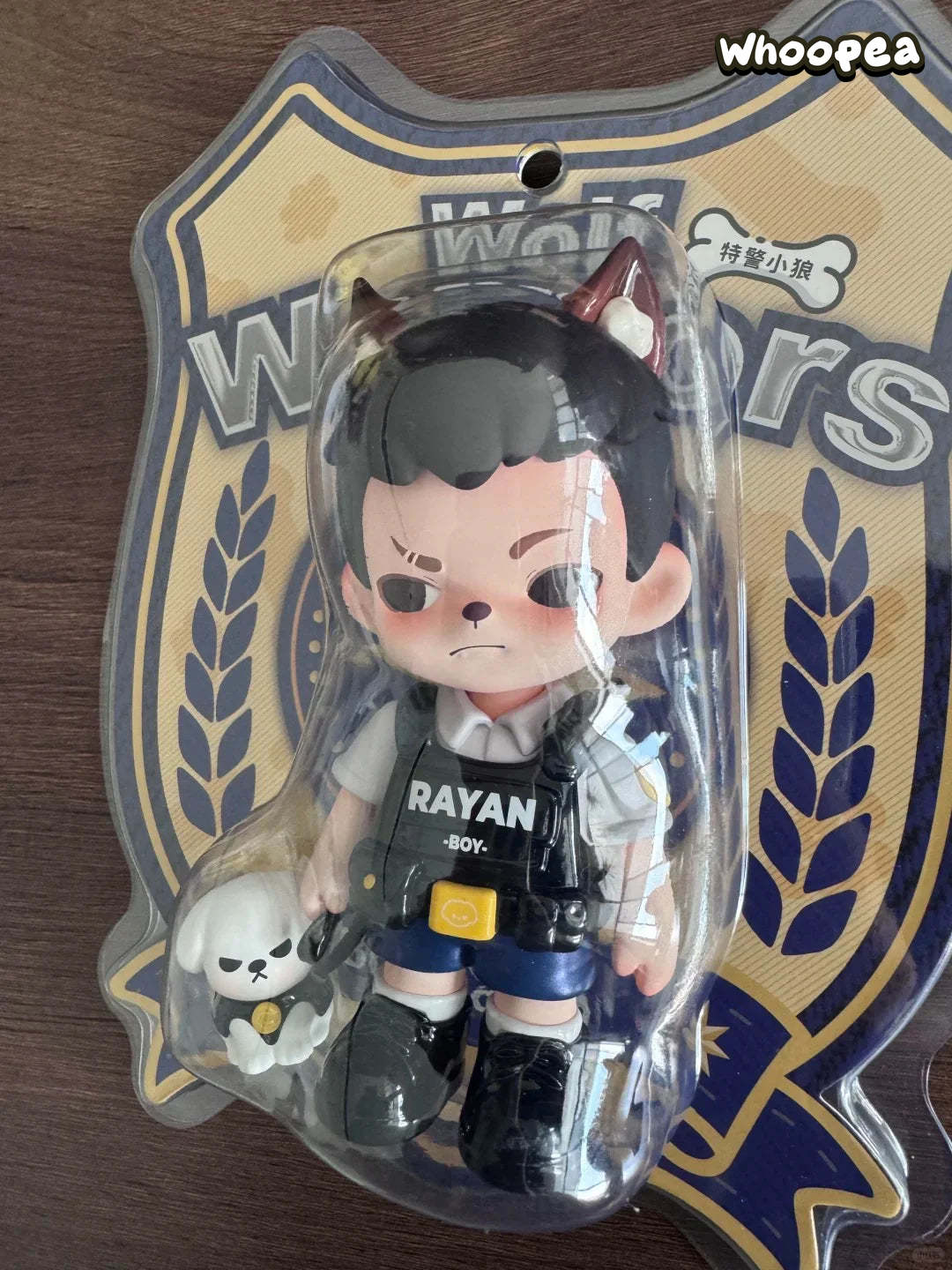 Rayan Wolf Warriors PVC Figure, Hanging Card - Image 11