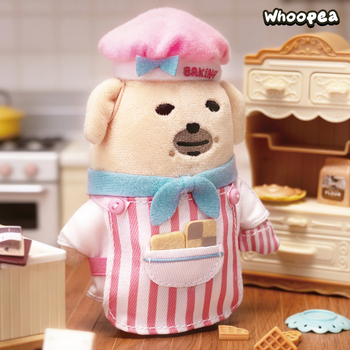 Nudaeng Baking Chef Dog Series Plush Pendant - Image 6