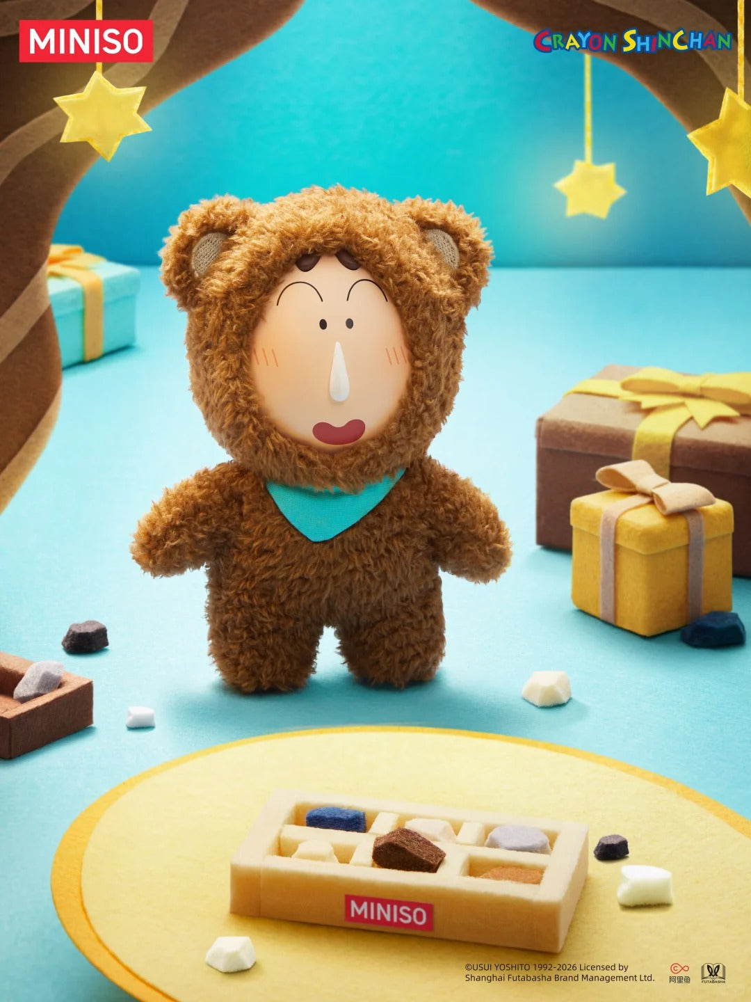 Caryon Shin-chan Surprise Little Bear Series Plush Blind Box - Image 7