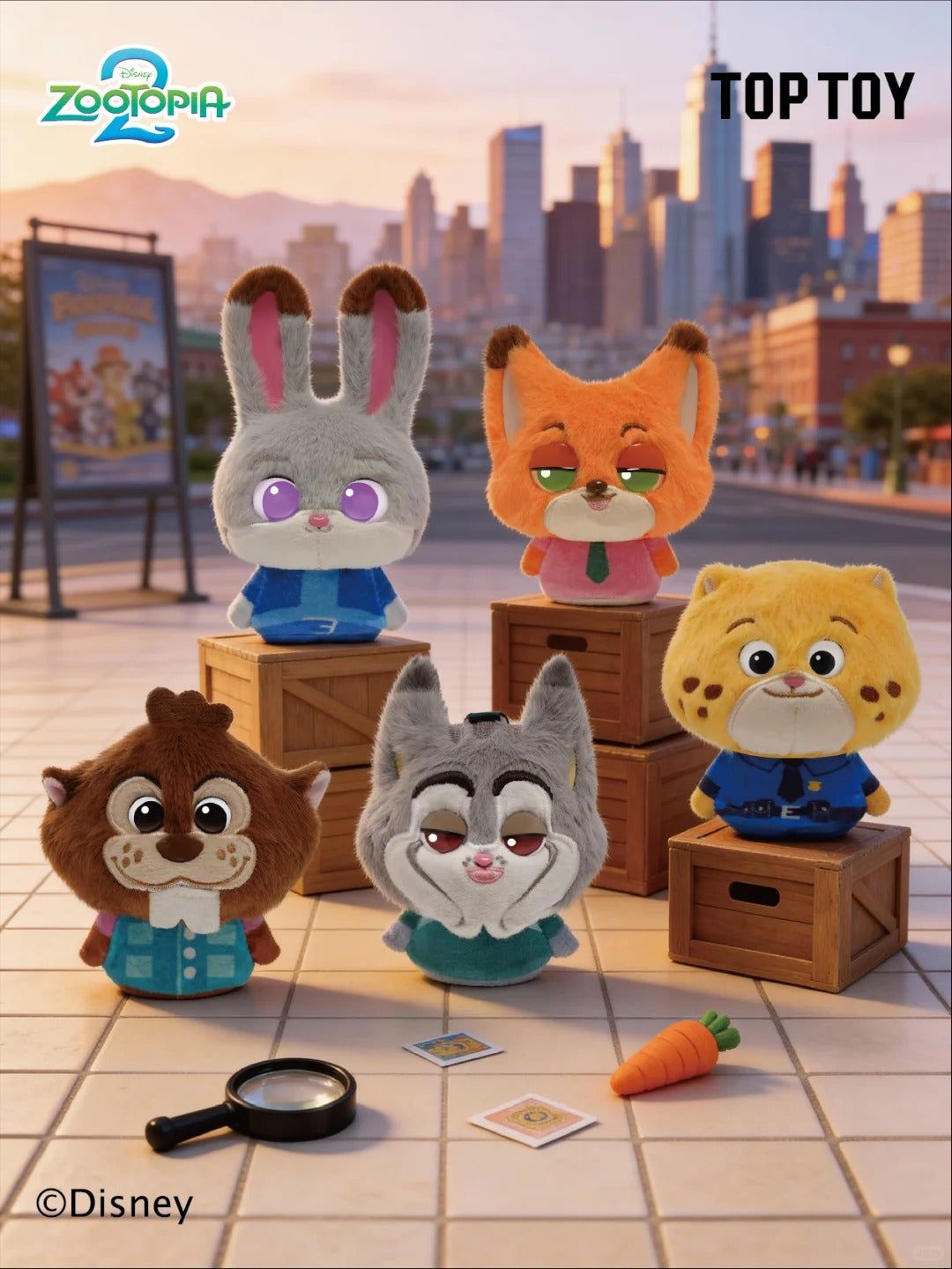 DSN Zootopia 2 Bouncing Fluffy Series Plush Blind Box - Image 7