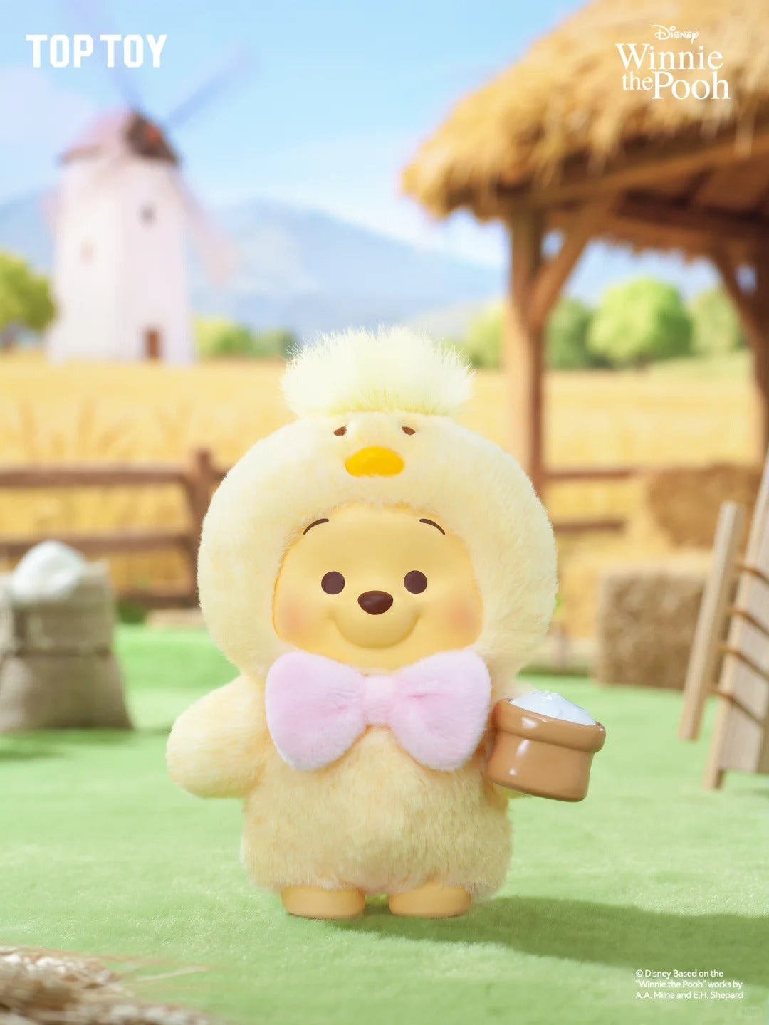 DSN Winnie The Pooh Happy Farm Series Plush Blind Box - Image 7