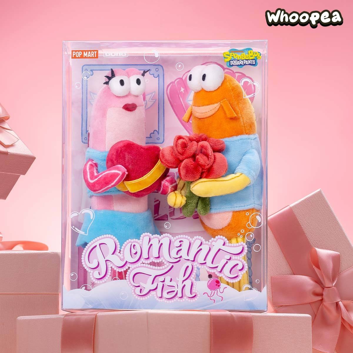 POP MART Bikini Bottom Buddies Romantic Fish Series Plush Pendants - Image 8