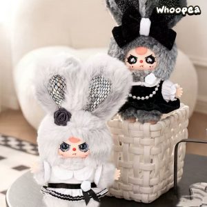 Baby Three Absolute Black White Series Plush Pendant Blind Box