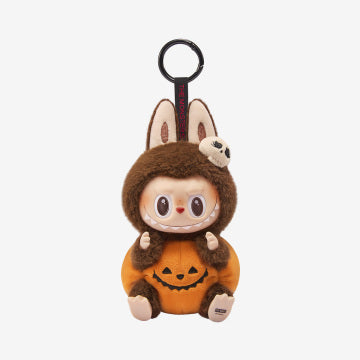 LABUBU Happy Halloween Party Series-Sitting Pumpkin Vinyl Plush Pendant - Image 6
