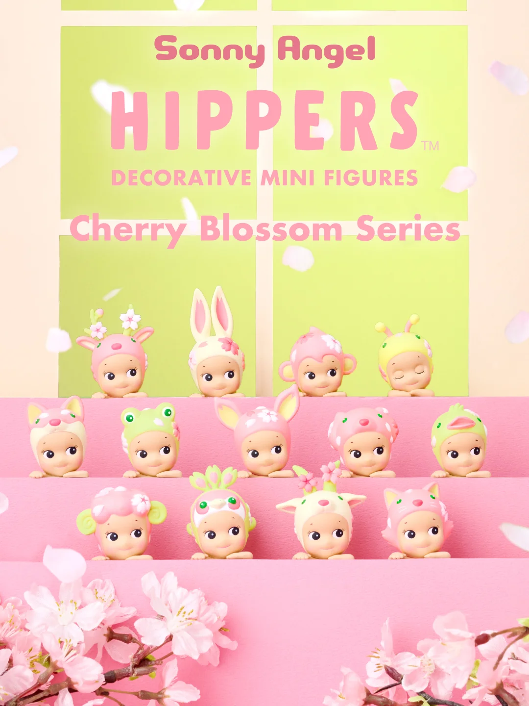 Sonny Angel Hippers Cherry Blossom Series Decorative Mini Figure Blind Box - Image 2