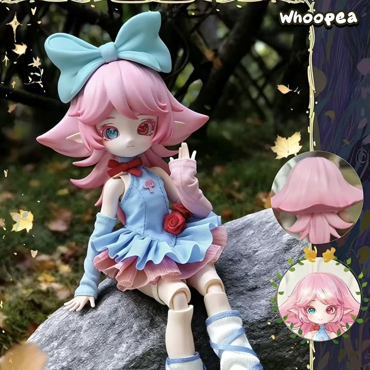 Mushroom Mycelium Naming Series 1/12 BJD Blind Box