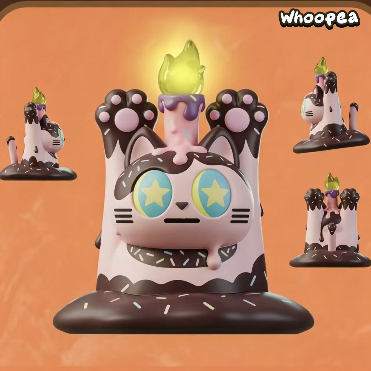 Trouble Crew MELT THE DOSHII CAT Series Night Light Figure Blind Box