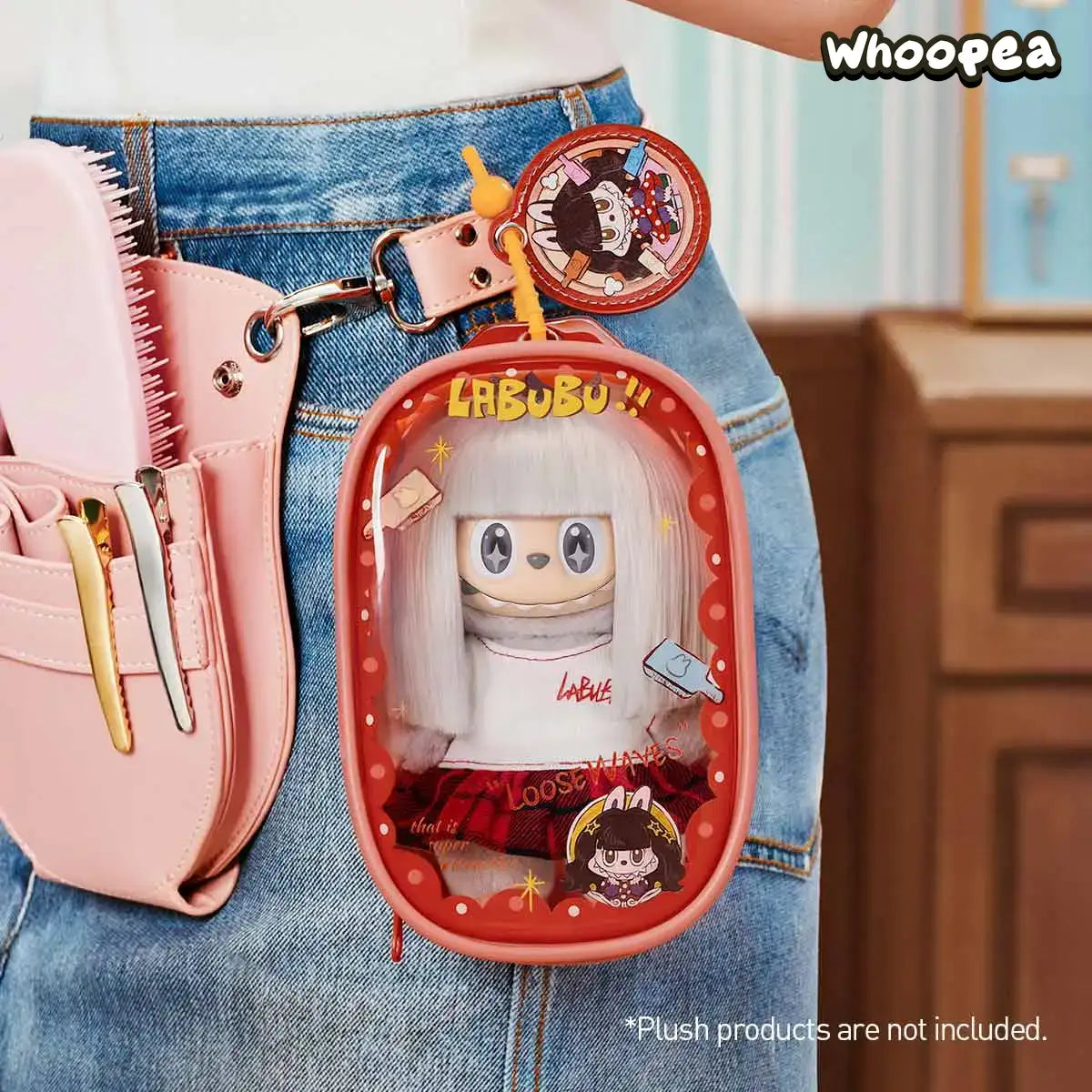 POP MART The Monsters Labubu Hair Salon Series Display Bag Blind Box