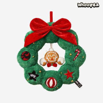 SKULLPANDA Tell Me What You Want Series Plush Wreath Pendant - Image 3