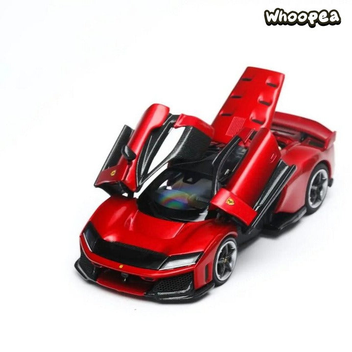 BBR Models x AR Box 1:64 Ferrari F80 "Rosso Supercar" Fully Opening Diecast Model Car - Image 7