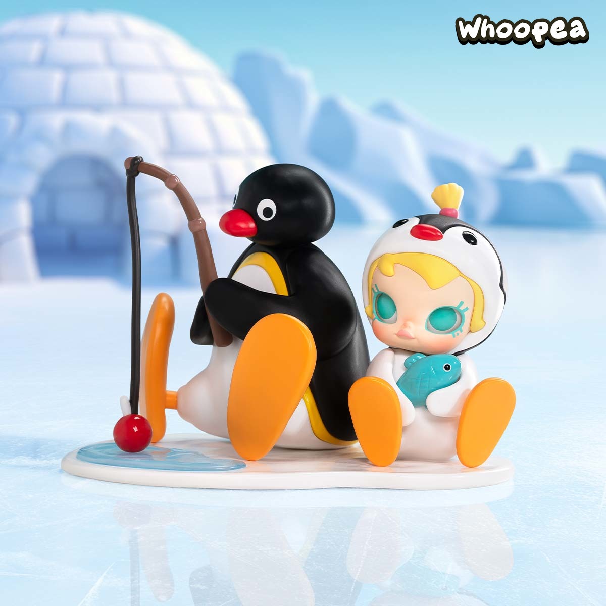 Baby Molly PINGU Fishing Time Figure - Image 5