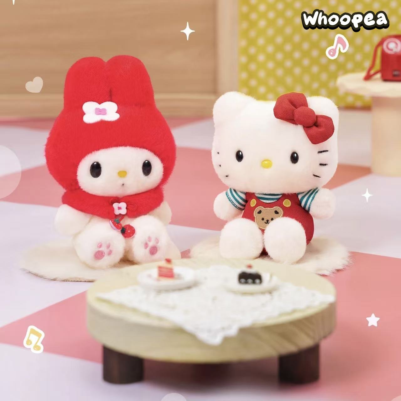 SANRI0 HK Vintage Superstar Series Plush Pendant