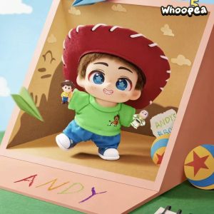 DSN Pixar Toy Story Andys Childhood Bond Series Vinyl Plush Keychain Blind Box