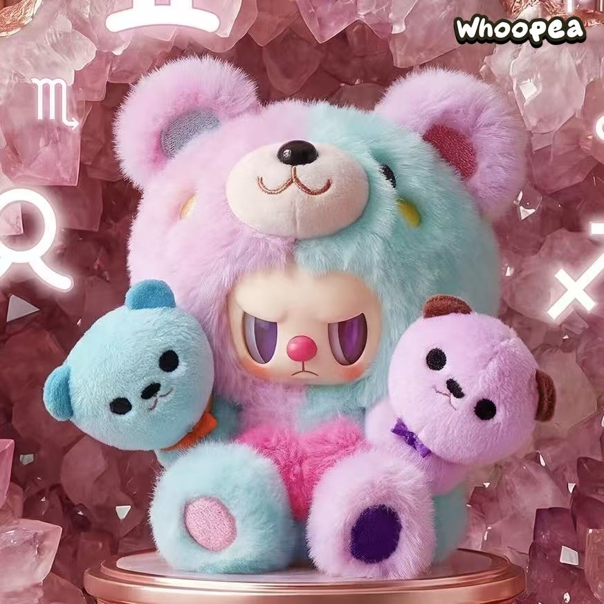 REBEL BEAR Zodiac Series V1 Vinyl Plush Doll Blind Box