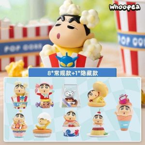 Crayon Shin-chan Dessert Time Series PVC Figures Blind Box