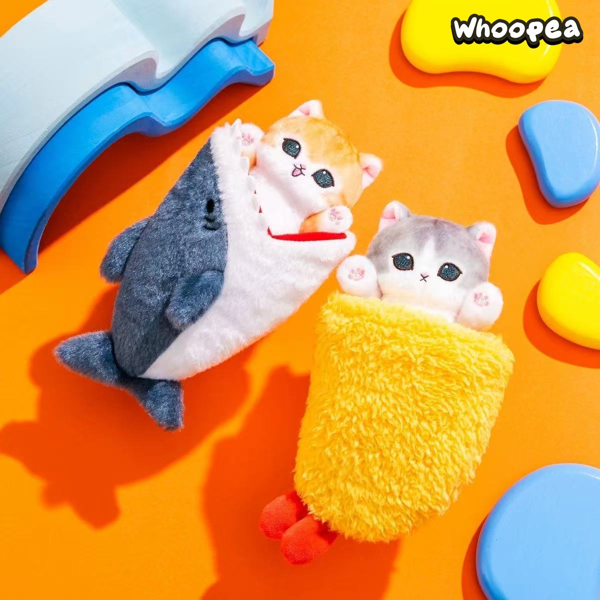 Mofusand Shark Cat Series Plush Pendant