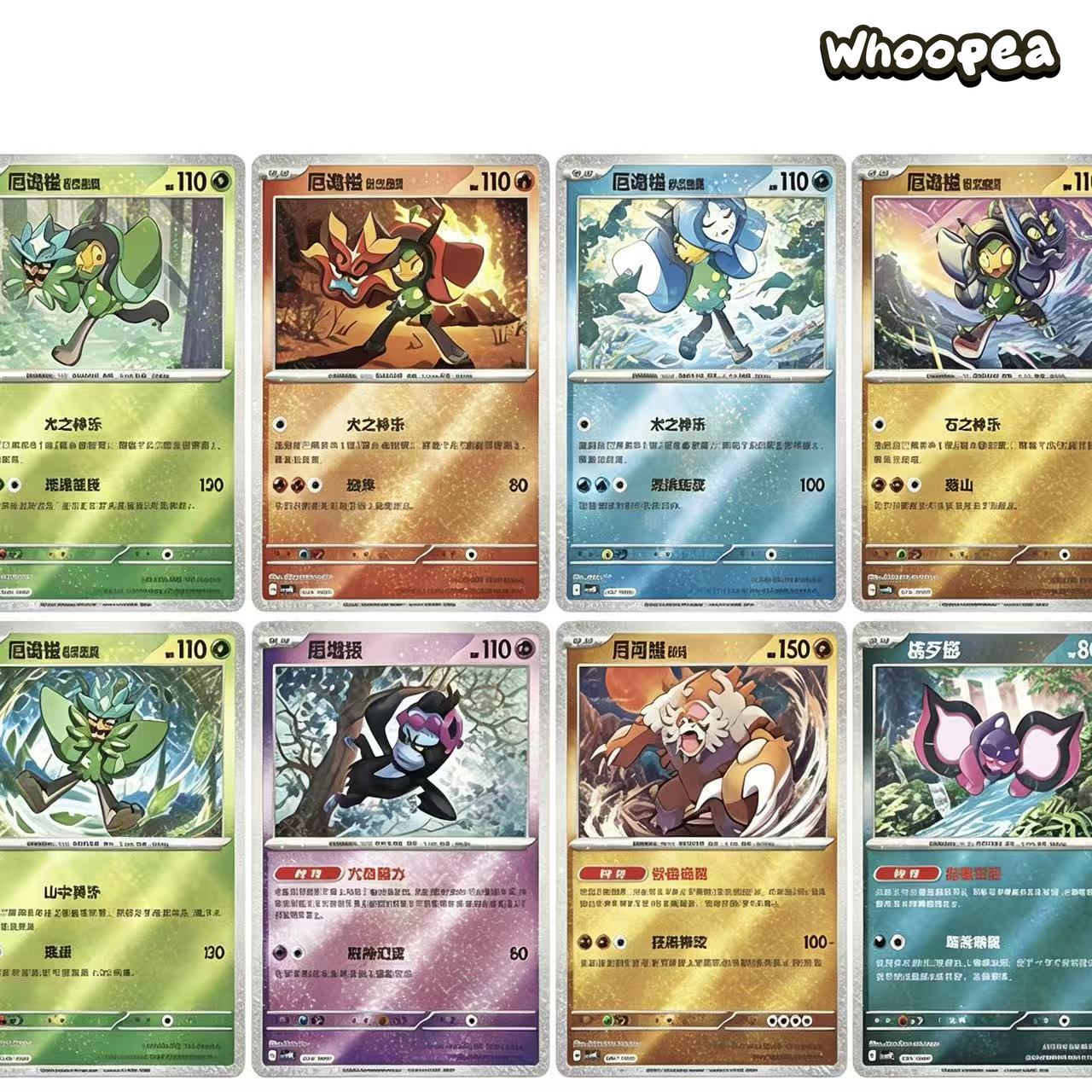 Pokmon S-Chinese TCG Scarlet Violet Ogerpon Mask Trading Cards Gift Box Damage Counters Set - Image 7