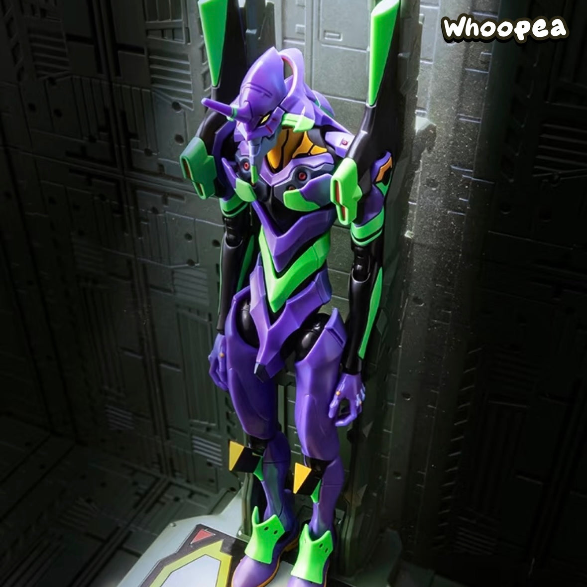 POP MART Neon Genesis Evangelion EVA-01 Alloy Action Figure - Image 4